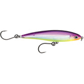 Rapala SXRT10PRCH X-Rap Twitchin Minnow 4" Purple Chartreuse